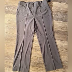 NUE OPTIONS "Essentials” ~ Grey Pants ~ Size 16 ~ NWT